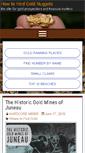 Mobile Screenshot of howtofindgoldnuggets.com